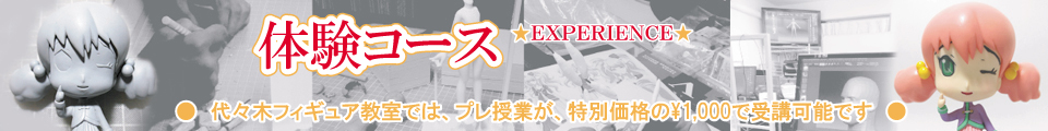 代々木フィギュア教室体験コースタイトル